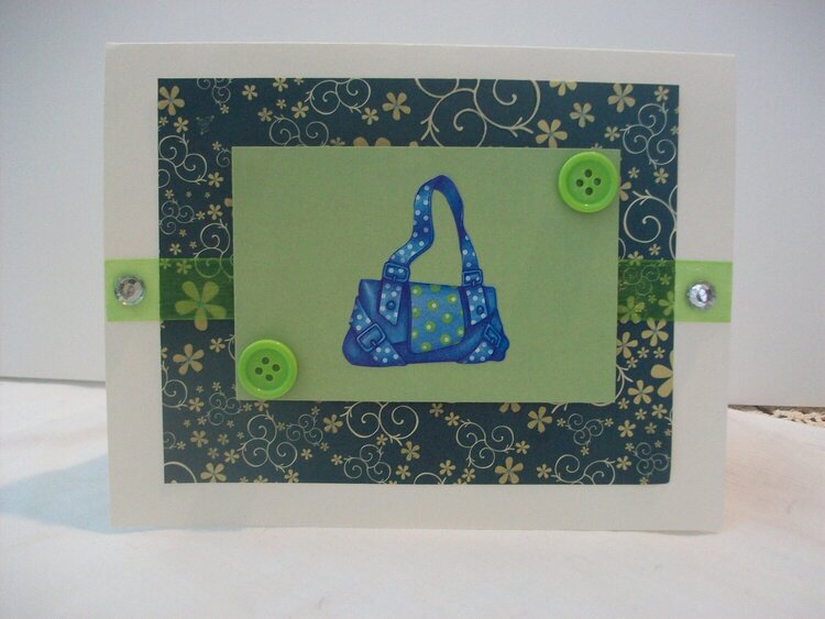 Pocket Book Card Any Occasion