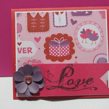 flower love card