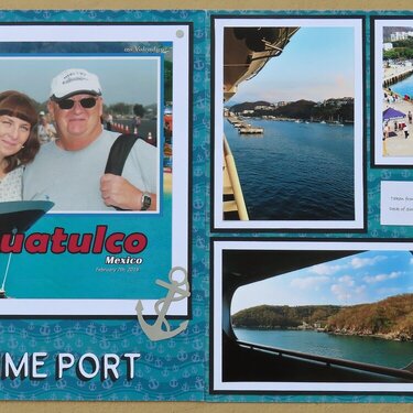 First Time Port to Huatulco, MX