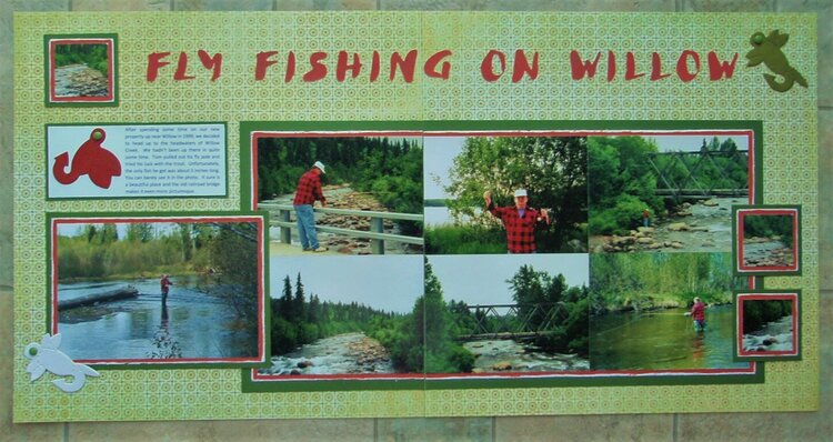 Fly Fishing on Willow Creek, Alaska