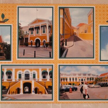 Curacao - Fort Amsterdam and Governor&#039;s Palace