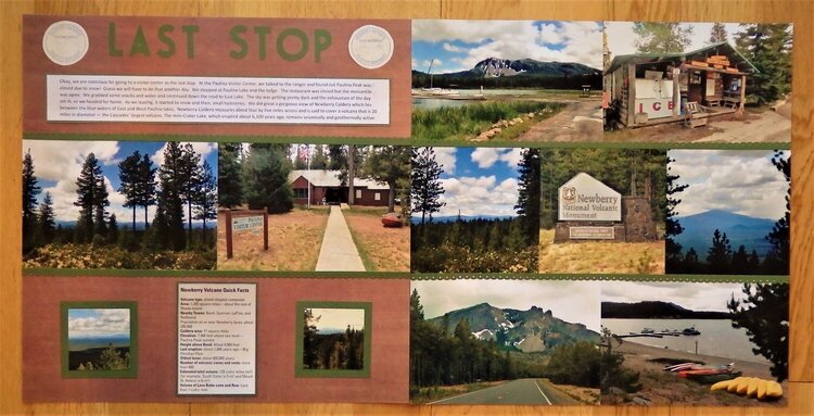 Last Stop at Newberry National Volcano Monument, OR