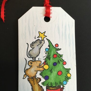 Mousey Gift Tag