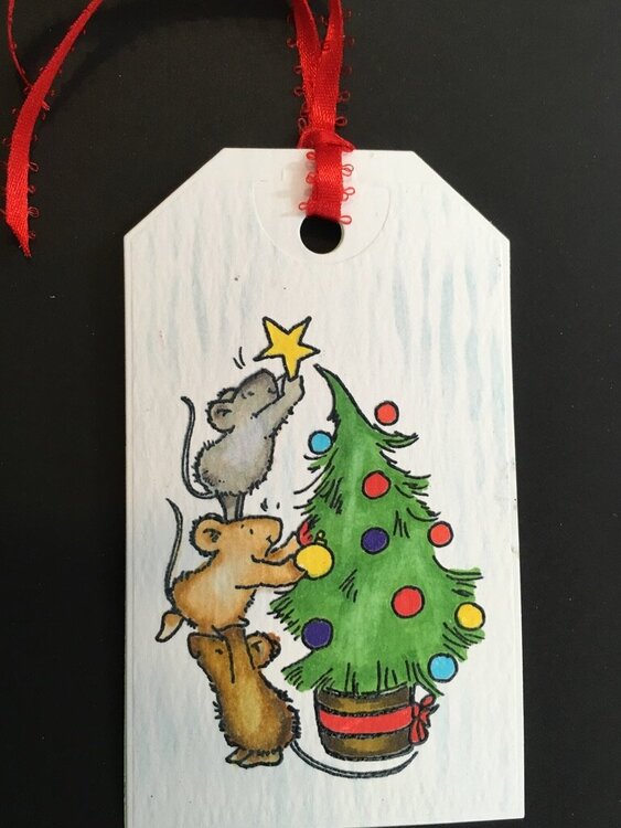 Mousey Gift Tag