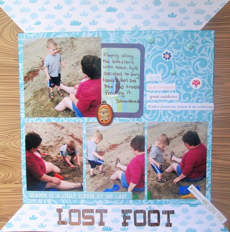 Lost foot