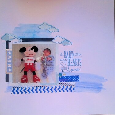 a baby fills our hearts with love