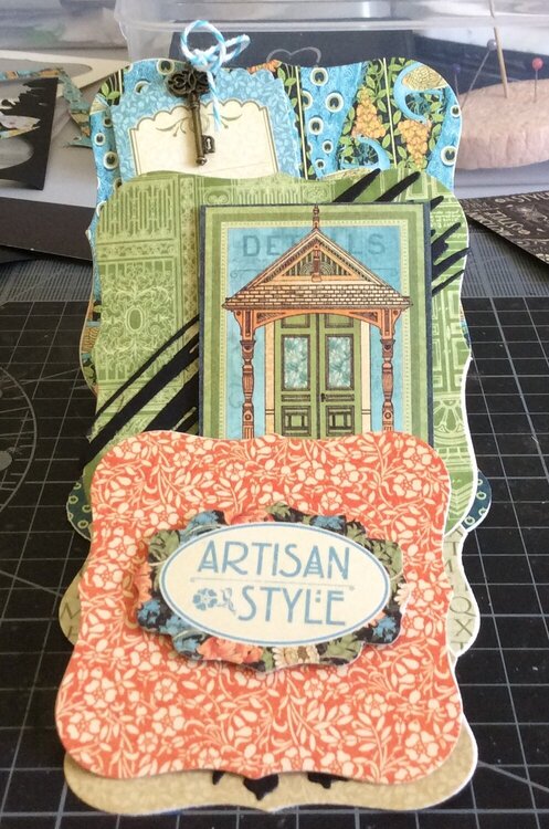 Artisan Style - Stacked Triple Easel Card