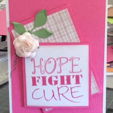 Hope, fight, cure