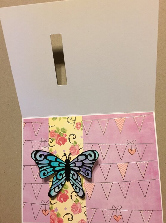 Butterfly card