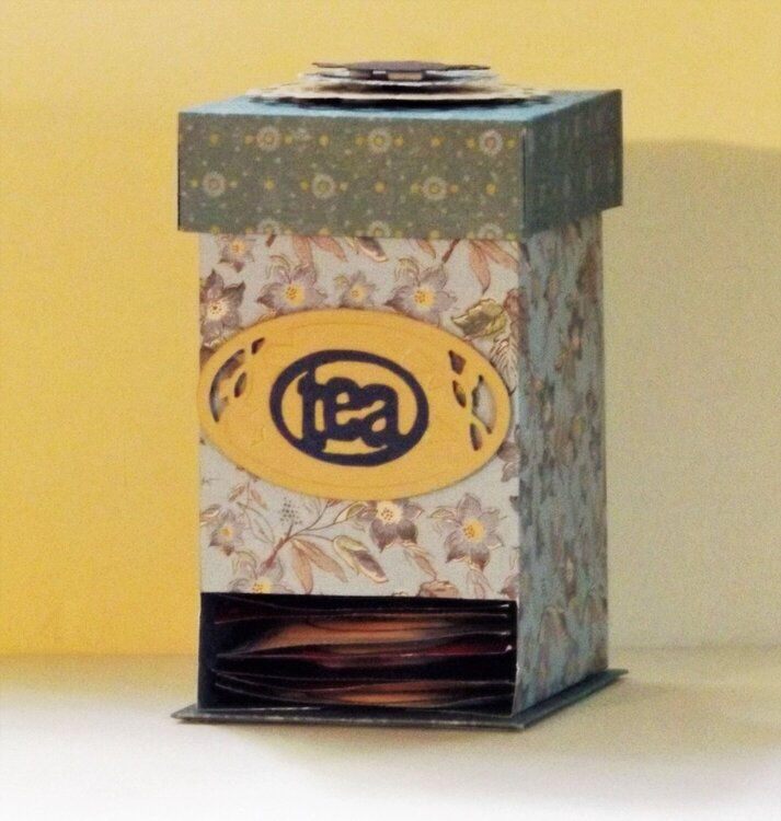 Tea Bag Dispenser box