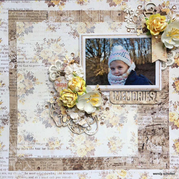 &#039;Memories&#039; Wendy Scholten Blue fern Studios Design Team september