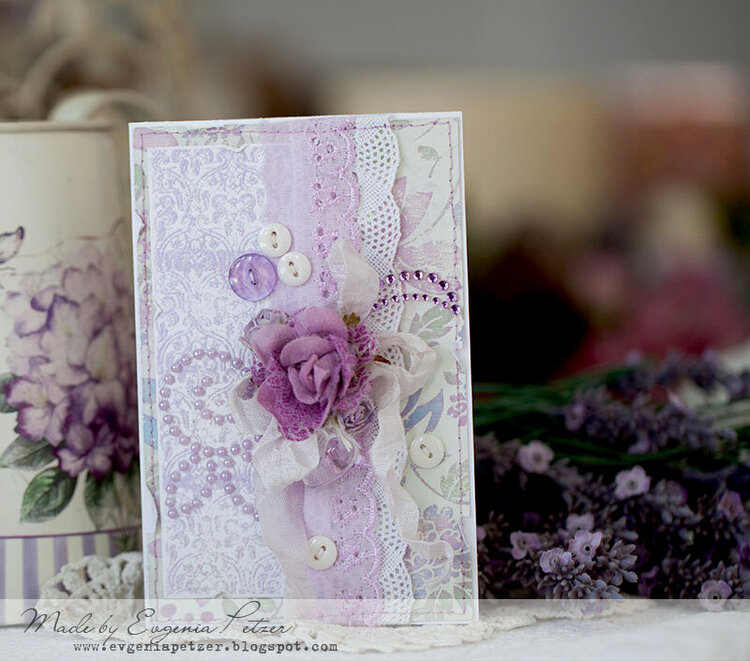 Lavender card *Zva DT, 3rd eye GD*