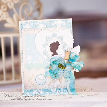 Mpthers day card *Scraps of Elegance* April kit