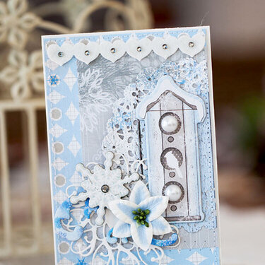 Cosy winter scene **SCRAPS OF ELEGANCE**