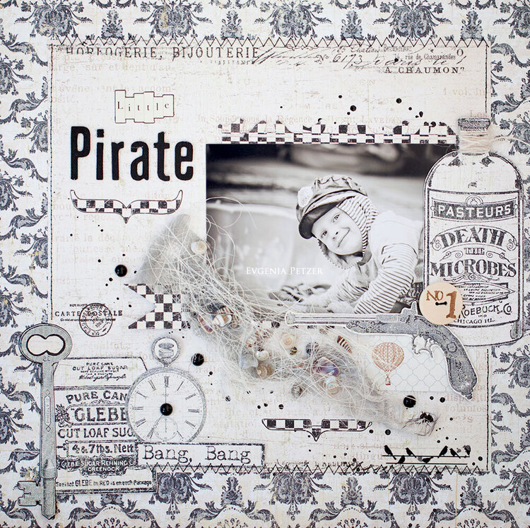 Little Pirate &quot;C&#039;est Magnifique July  kit*