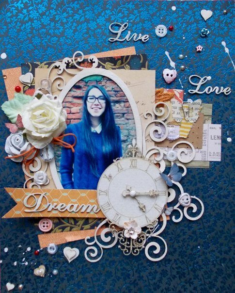 Live, Love, Dream LO for DT Scrapmats