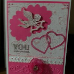 Pink Classic love card