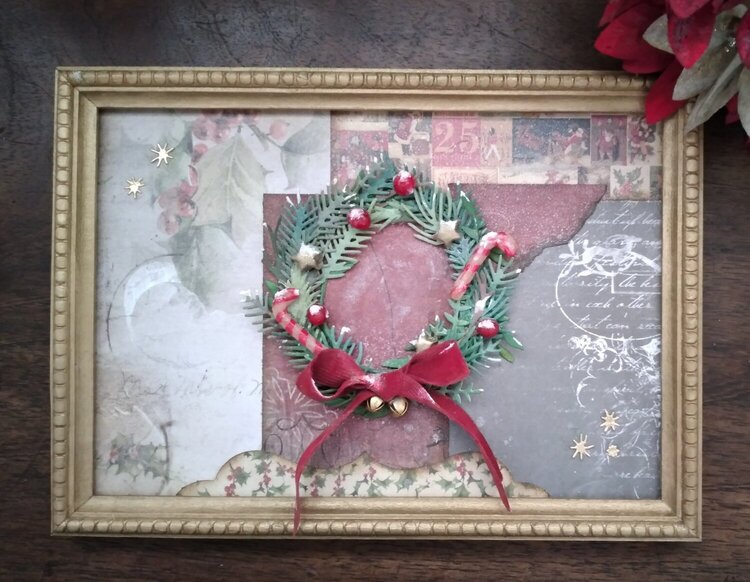 Framed wreath