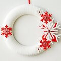 White wreath