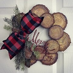 Festive Tree Ring Wreath