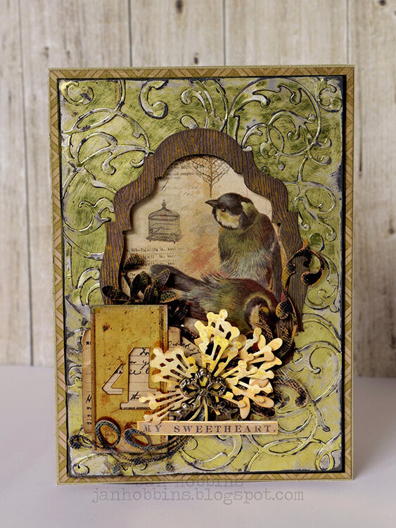 adorned Card-Sizzix Chapter 2