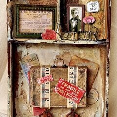 Pocket Cards by Tim Holtz 55 Papers Great for Mixed Media, Altered Art,  Junk Journals, Smash Books, Shadow Boxes 