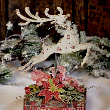 Season&#039;s Greetings Reindeer