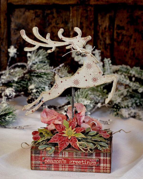 Season&#039;s Greetings Reindeer