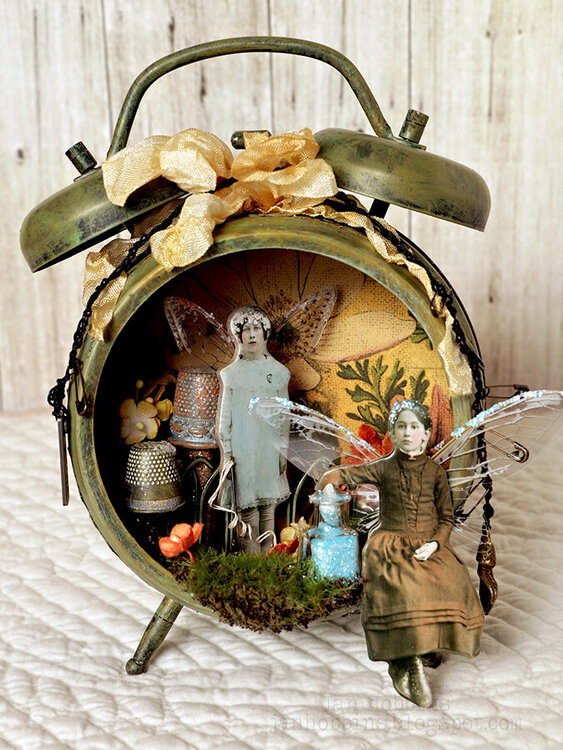 Fairy Garden Clock
