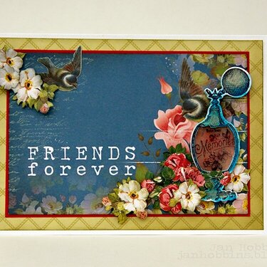 Sizzix-Friends Forever Card