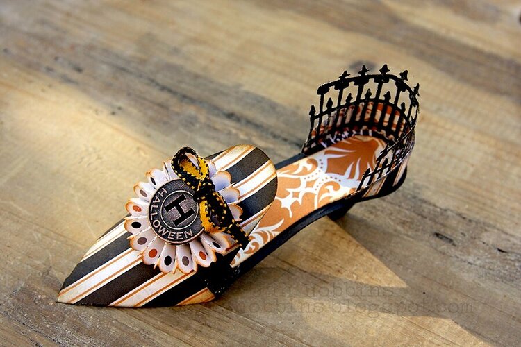 Halloween Sizzix Shoe