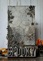 Spooky Web Vignette Tray
