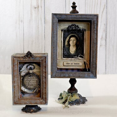 Tim Holtz Shadow Boxes