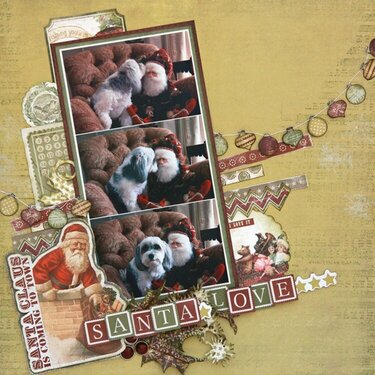 Carta Bella Paper - Santa Love