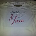 Santa Calls Me Vixen tshirt