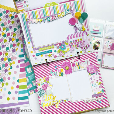 Magical Birthday Snap Album