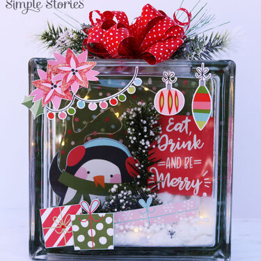 Christmas Crystal Block