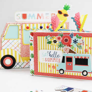 Summer Time Ice Cream Truck and Mini Album