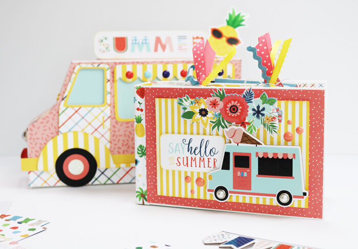 Summer Time Ice Cream Truck and Mini Album