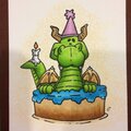 Dragon Art - Coloring with Copic