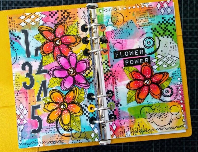 Flower Art Journal