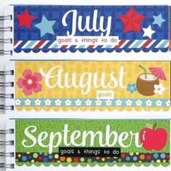Doodlebug Monthly To Do List Planner Calendar by Mendi Yoshikawa