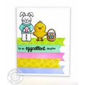 Sunny Studio A Good Egg Easter Card by Mendi Yoshikawa