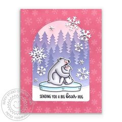 Sunny Studio Bear Hugs Card by Mendi Yoshikawa