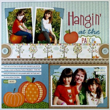 Bella Blvd.Thankful Pumpkin Patch Layout by Mendi Yoshikawa