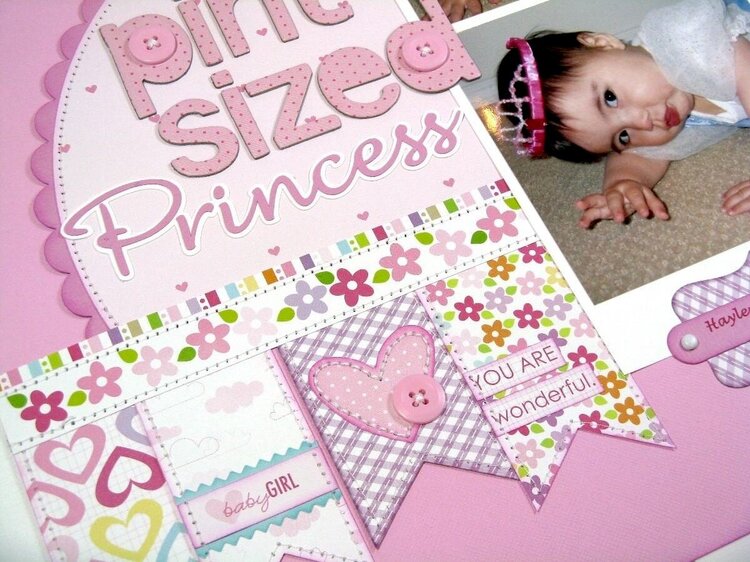 A Bella Blvd. Baby Girl Pint-Sized Princess Layout