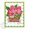 Sunny Studio Captivating Camellias Card by Mendi Yoshikawa