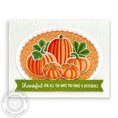 Sunny Studio Crisp Autumn Card by Mendi Yoshikawa