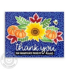 Sunny Studio Crisp Autumn Card by Mendi Yoshikawa