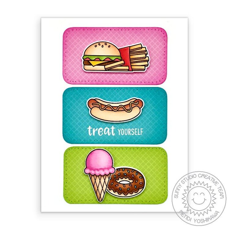 Sunny Studio Cruisin&#039; Cuisine Card by Mendi Yoshikawa